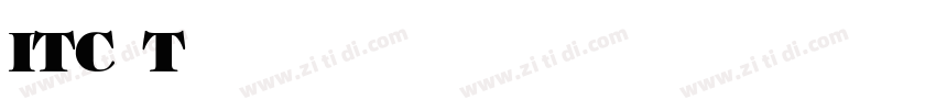 ITC Tiffany Heavy it字体转换